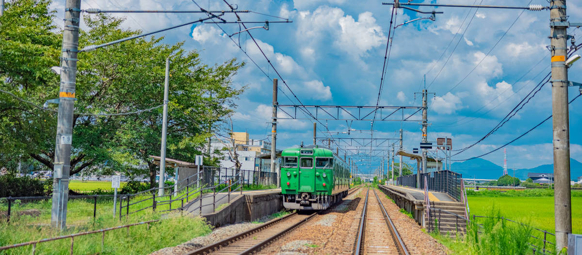 夏の高津駅