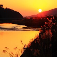 上林の夕景<br>オリジナルデータ:5760px 3840px 11.3MB